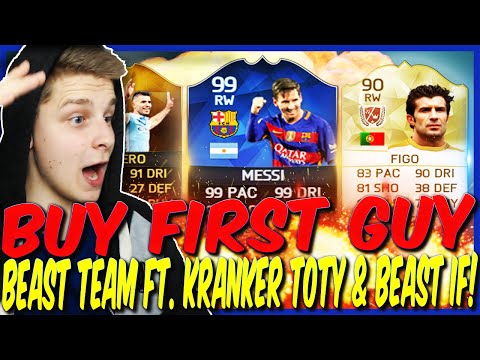 FIFA 16: BUY FIRST GUY CHALLENGE (DEUTSCH) - FIFA 16 ULTIMATE TEAM - BEAST TEAM ft. BEAST TOTY!