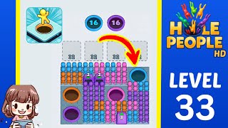Hole People Level 33 Solution - Hole People Level 33 Solution Walkthrough