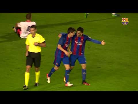 [HIGHLIGHTS] FUTBOL (2AB): FC Barcelona B – València Mestalla (3-1)
