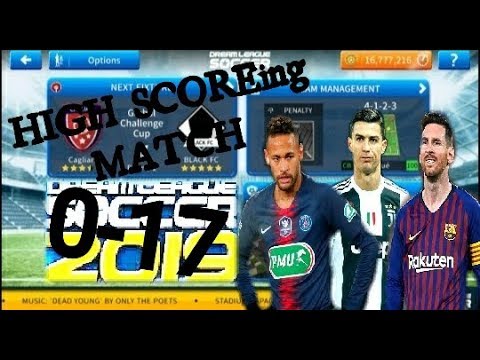 HIGH SCOREing Match in dream League Soccer 19 | Black cards | DREAM gameplay Video