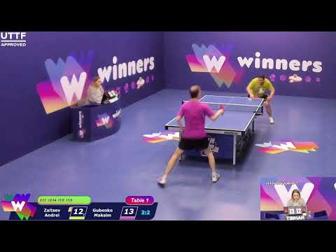 WINners CUP table 1 28.12  Zaitsev Andrei - Gubenko Maksim   20:30