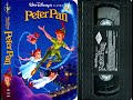 Opening To Peter Pan US VHS 1990