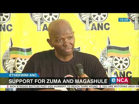 Support for Zuma and Magashule