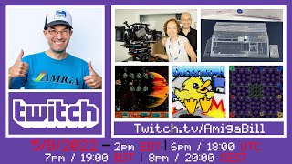 5/8/2022 Commodore Amiga - Update from Phil of A1200.net, Mother's Day visit from mom, 3 New Games