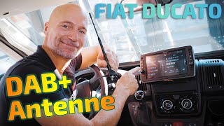 DAB+ Antenne einbauen | Fiat Ducato | ARS24
