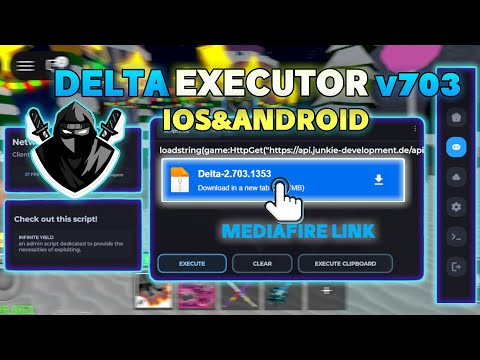 Delta Executor Mobile NEW Update (v2.703) | Download & Install Best Roblox Executor  (iOS & Android)