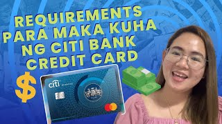 CITI BANK CREDIT CARD REQUIREMENTS