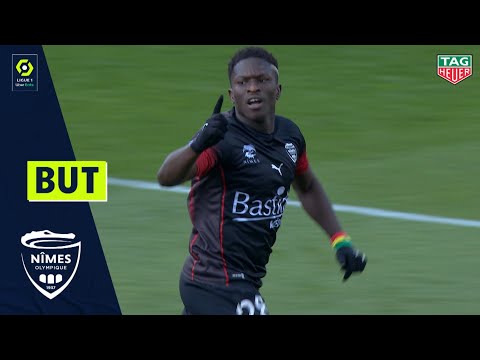 But Moussa KONE (11' - NÎMES OLYMPIQUE) STADE BRESTOIS 29 - NÎMES OLYMPIQUE (1-1) 20/21
