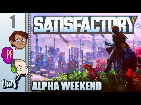 Let's Play Satisfactory Multiplayer Part 1 - No Man's Factorio (Alpha Preview Weekend)