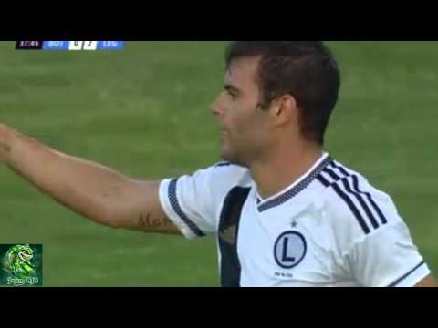 Nemanja Nikolic Gol | FC Botosani 0 - 2 Legia Warsaw | UEL Qualification 2015 HD