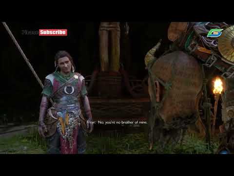 God of War Ragnarök  - Kratos Meets Freya's Brother Freyr (Yngvi)