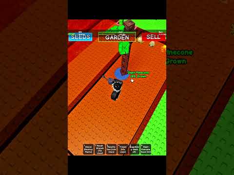 Grow a Garden Gian Pinecone Seed  ☠ #trending #roblox #growagarden #fyp