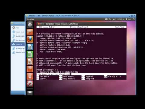 comment installer dhcp sous ubuntu