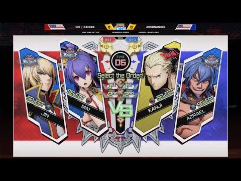 Live and Let Die - BBTAG - WD | Daigon Vs. ArsonAngel - BlazBlue Cross Tag Battle Winners Semis