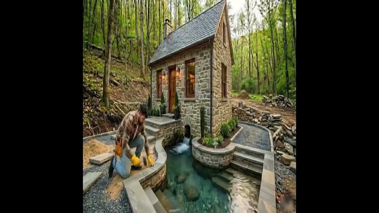 I Turned an Abandoned Spring House into a Luxury Spring House