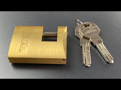 [878] Bulgarian “Metal” Dimple Shutter Lock Picked (Model X6J)