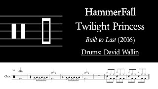 HammerFall - Twilight Princess: Drum Sheet Music Transcription