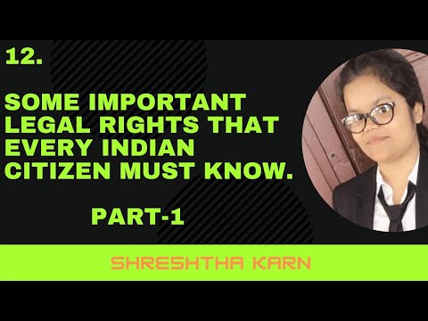 Important legal rights- Part-1 #ipc #Llb #subscribe #like #comments || Every Indian Rights