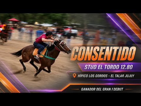 1°CONSENTIDO  2°SANTY  Club Hípico Los Gordos El Talar-Jujuy  Sábado 10 Julio 2026