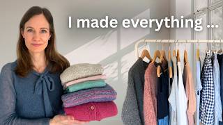 I Made an Entire Capsule Wardrobe by Hand