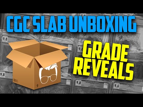 CGC Slab Unboxing // Grade Reveals on Freshly Slabbed Comics // Ft. FireGuyRyan // Comic Karma Clips