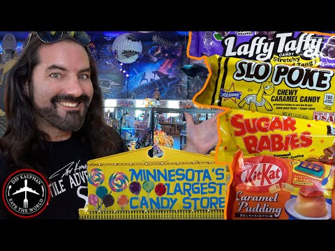YOU WON'T BELIEVE THIS CANDY STORE IN MINNESOTA! 3000 types of CANDY!