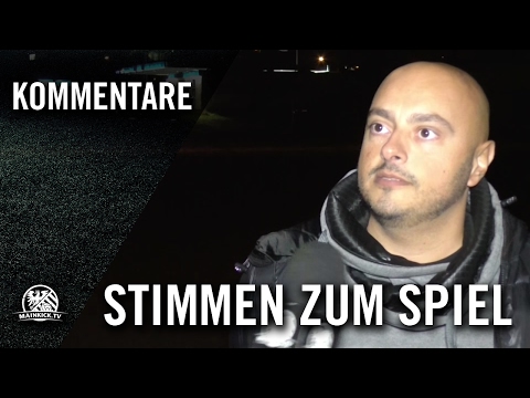 Caga Gök (Co-Trainer TSG Niederrad 1898) und Jürgen Hirschläger (Trainer FC Gudesding Frankfurt)