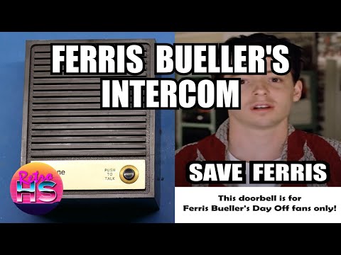 Recreating Ferris Bueller's Intercom