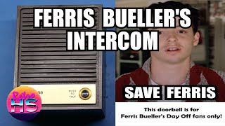 Recreating Ferris Bueller's Intercom