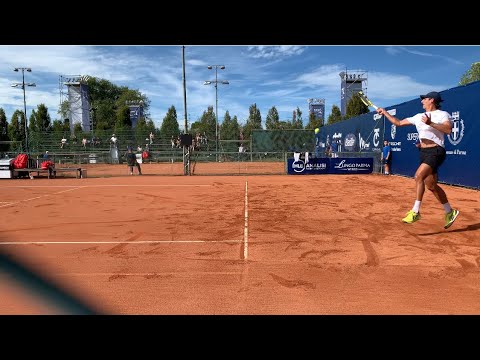 ATP Challenger Tour Parma 2022 - Courtside Level View - Alexander Weis vs Filip Bergevi