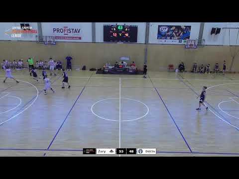 CEYBL U13, 18.3.2023, BC Swiss Krono Žary - Válečníci Děčín
