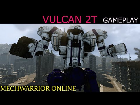 Mechwarrior Online - Single cannon brawling (Vulcan 2T)