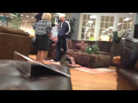 Furniture shopping at Bob's