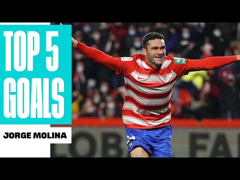 TOP GOALS Jorge Molina with Granada CF