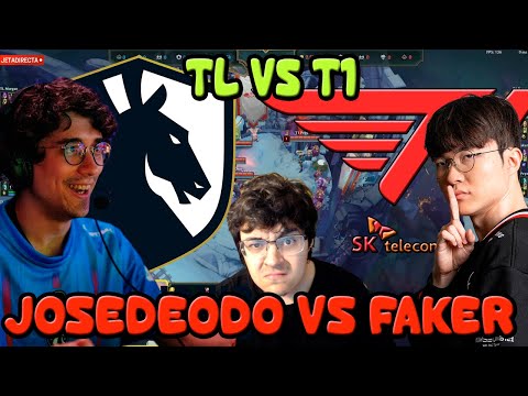 Team Liquid vs T1 in the Jetespa Cup, full match of Faker vs Josedeodo