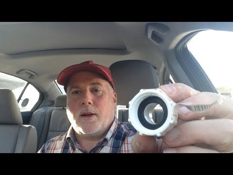 Adapter From Hose Thread to PVC Product Find - PROBLEM SOLVED!