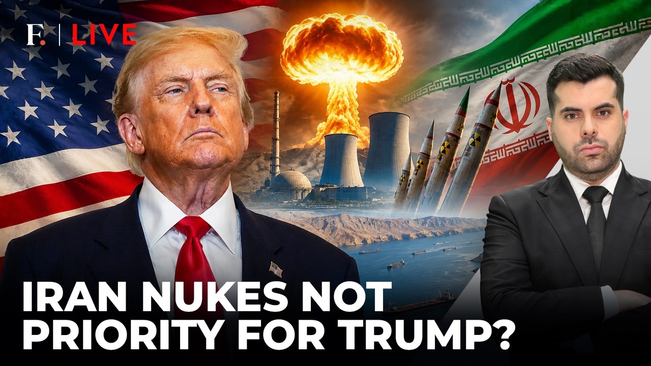 Trump’s Big Iran Climbdown? Nukes Take Backseat To Strait Of Hormuz | Firstpost Live