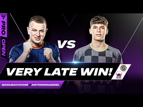A very late mistake gave AntoniniGabriel win! 🔥 | Match Highlights | EA FC Pro Open Week 3 - Group C