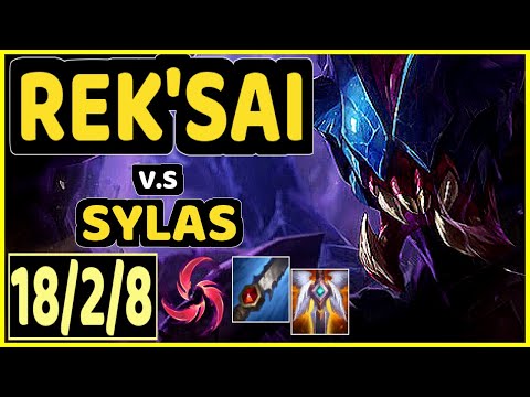 SELFMADE (REK'SAI) vs SYLAS - 18/2/8 KDA JUNGLE CHALLENGER GAMEPLAY - EUW