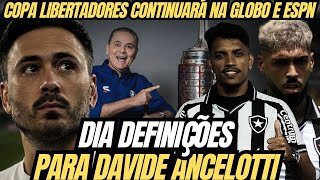 🚨DIA PARA DEFINIÇÕES IMPORTANTES NO BOTAFOGO | BARBOZA, GABRIEL, TUCU | DIREITOS DE TV LIBERTADORES