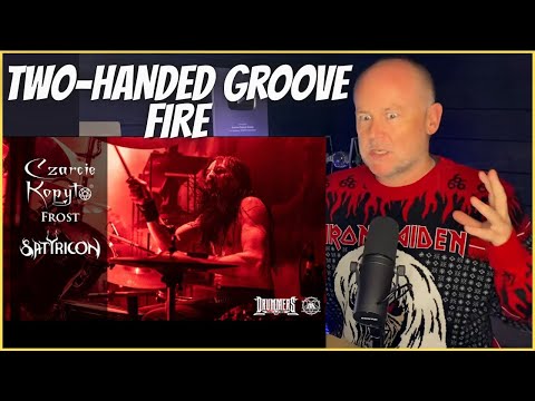 Drum Teacher Reacts: FROST (Satyricon) Drum Cam | INSANE Double-Handed Pocket!