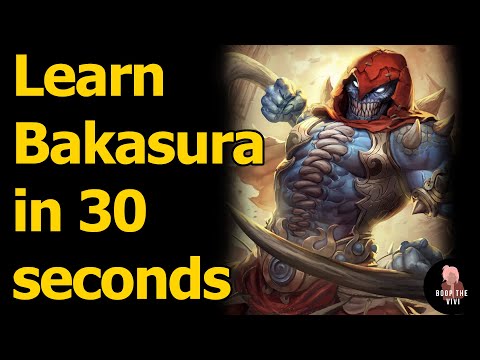 HOW TO PLAY BAKASURA IN 30 SECONDS - Quick Smite God Guide