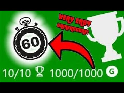 1000 Gamerscore in 90 seconds!