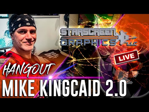 Crate Hangouts: Mike Kingcaid 2.0 | Starscreen Graphics | Tim Kay's Nerd Crate