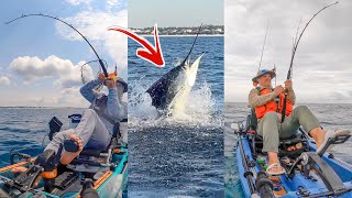 2 Hours Of Absolute GIANTS Being Caught From A Tiny Kayak!