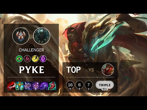 Pyke Top vs Wukong - BR Challenger Patch 11.7