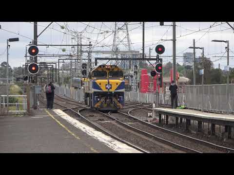 4K Trackside Victorian Trains - Wallan, Donnybrook, South Kensington, Sims St, Airport West