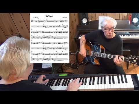 Nutville - Jazz guitar & piano cover ( Horace Silver )