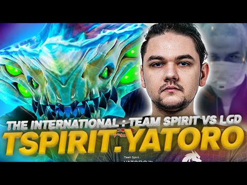 TSPIRIT.YATORO MORPHLING HARD CARRY GAMEPLAY - TI 2023 : TEAM SPIRIT VS LGD