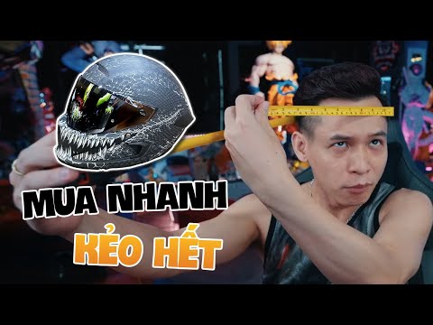 (Restream) Rao bán chiếc mũ bảo hiểm đầy ắp kỉ niệm và chứng minh sự hiểu biết về Pokémon.